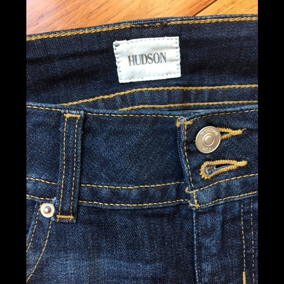 11.HUDSON Jeans Blue Bootcut Woman’s Jeans - Picture 4 of 8